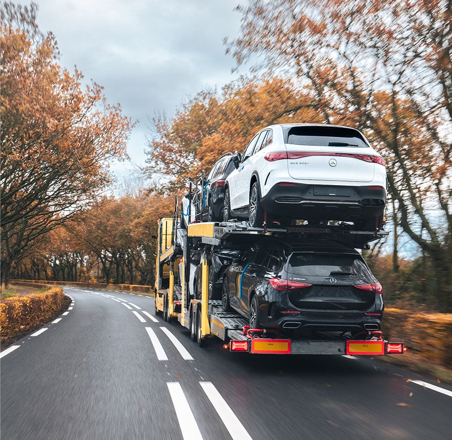The cost of transporting cars 